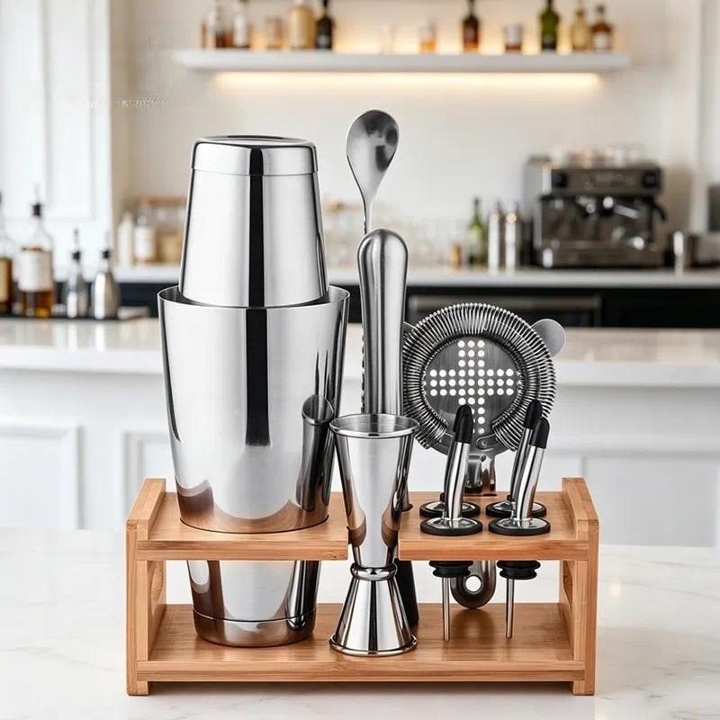 Boston Shaker Set - for Stainless Steel Cocktail Mixer Set