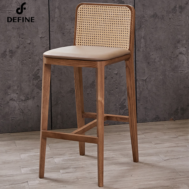 Luxury American Rattan bar Cha - Home Bar Stools 评论和价格