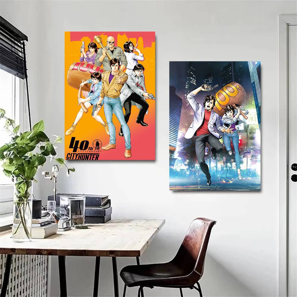 Anime City Hunter Anime Poster - Home Bar And Theater 评论和价格