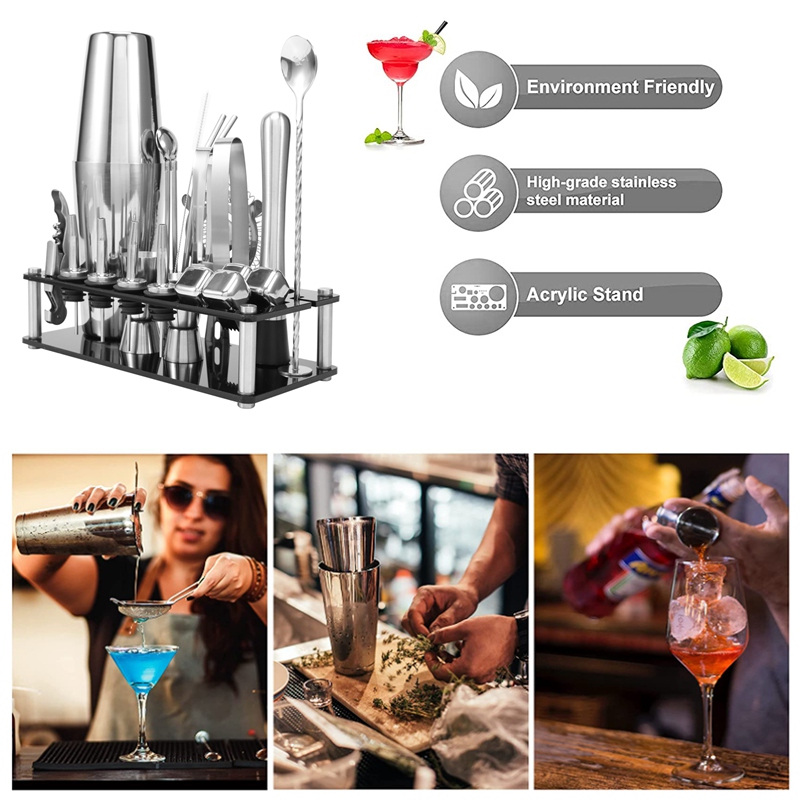 Cocktail Shaker Set, Boston St - Boston Shaker Set 评论和价格