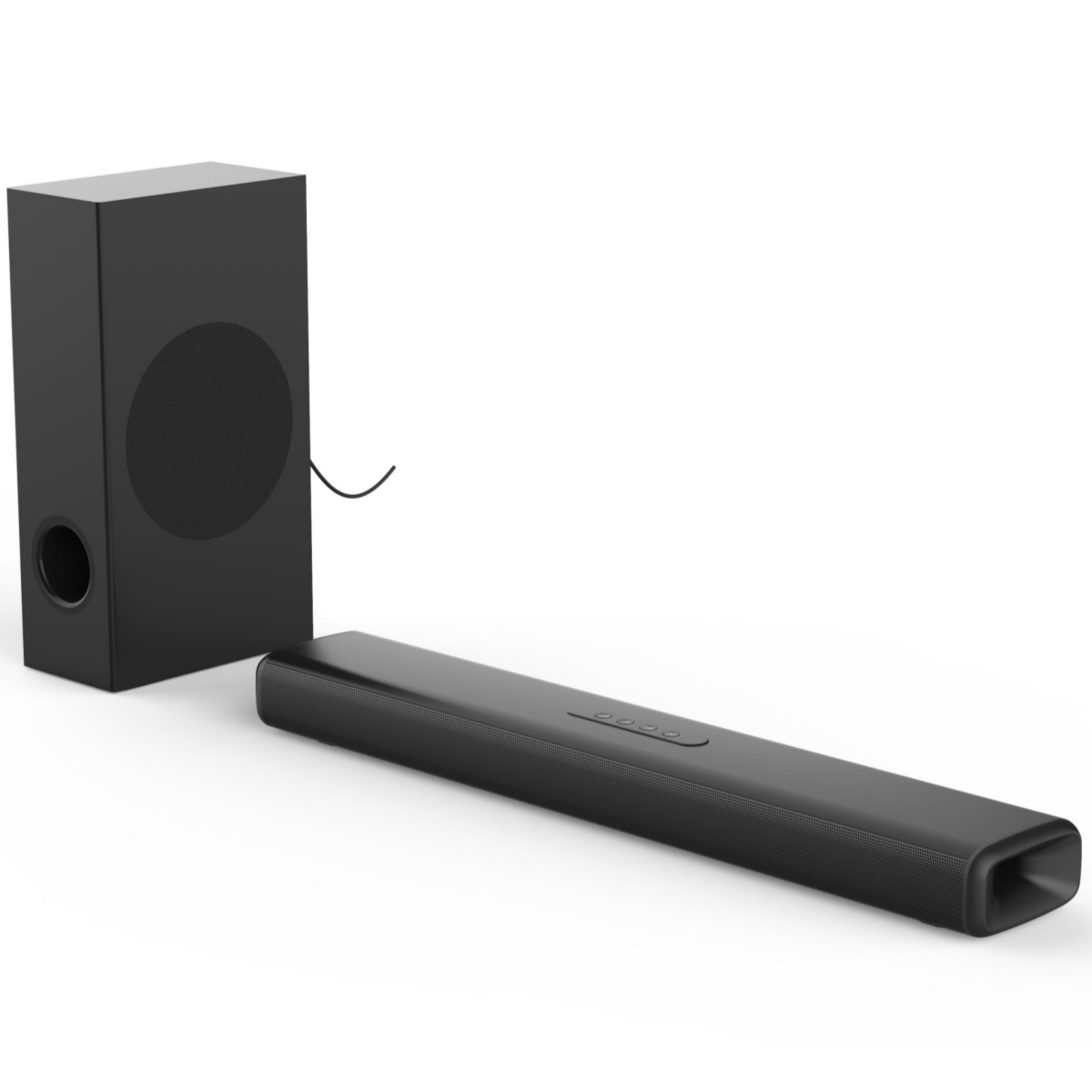 100W TV Sound Bar with Subwoof - Home Bar And Theater 评论和价格