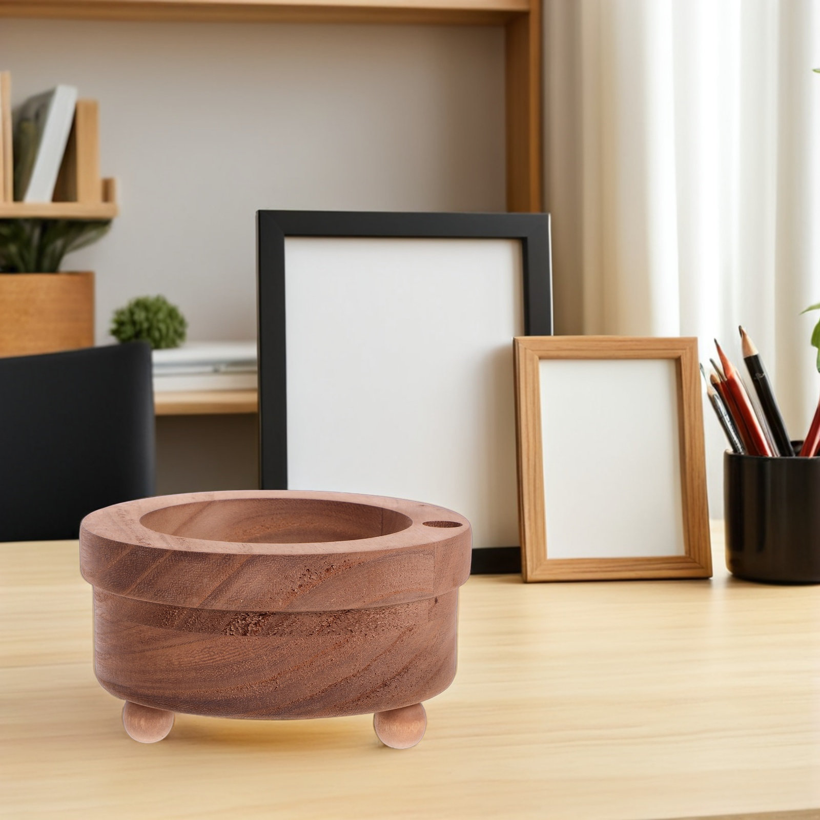 Wooden Cup Holder for Countert - Home Bar Stand 评论和价格