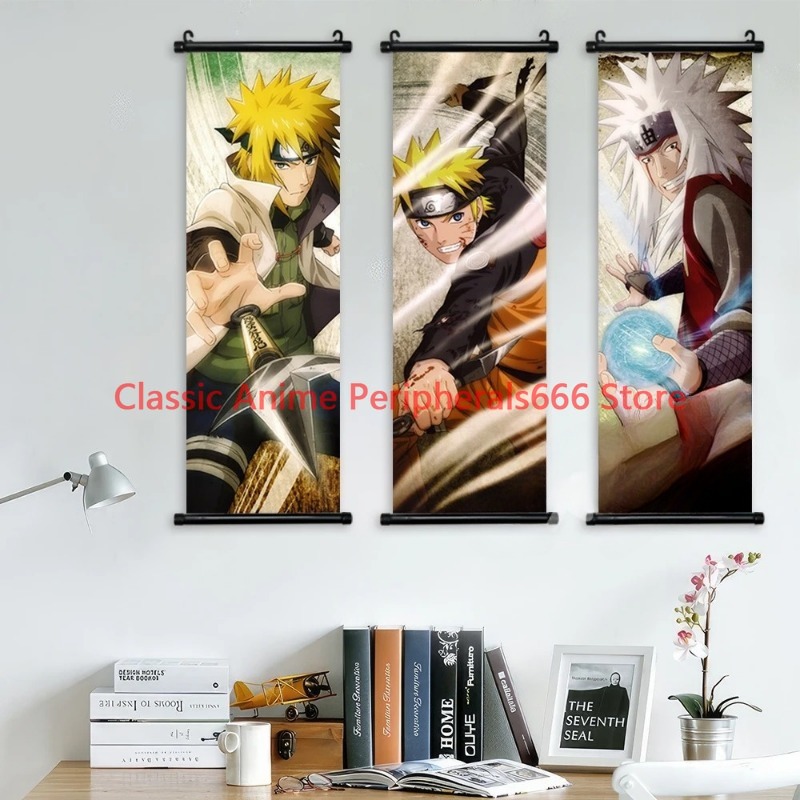 Naruto Hanging Painting Canvas - Home Bar Shelf 评论和价格